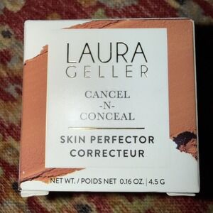 LAURA GELLER ~ CANCEL -N- CONCEAL SKIN PERFECTOR ~ TAN / DEEP ~ 0.16 OZ NIB